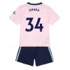 Arsenal Granit Xhaka #34 Tredjedraktsett Barn 2022-23 Kortermet (+ korte bukser)